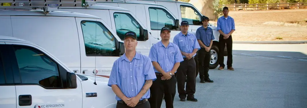 KIC Refrigeration crew ready for Mini Split Repair jobs across Holbrook